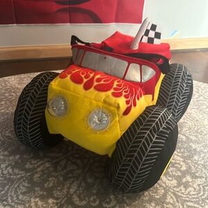 Red Monster Truck Halloween costume FAO Schwartz Costume Ages 2-7